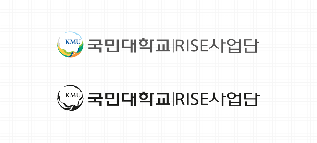 국민대 RISE 사업단 로고
